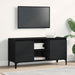 Cabinet TV Negru 102 x 35 x 50 cm Lemn compozit - WALTI WALTI