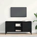 Cabinet TV Negru 102 x 35 x 50 cm Lemn compozit - WALTI WALTI