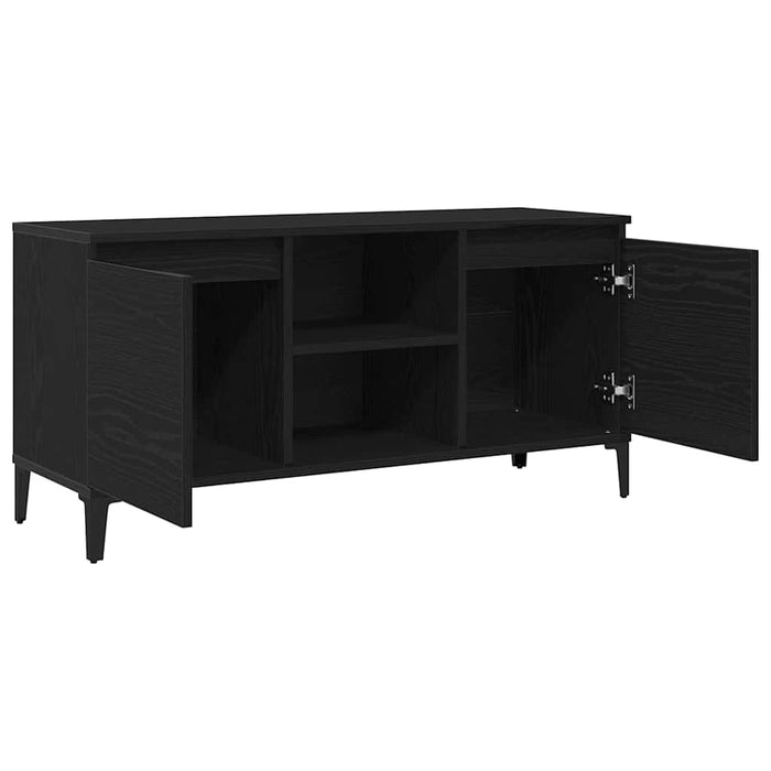 Cabinet TV Negru 102 x 35 x 50 cm Lemn compozit - WALTI WALTI