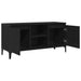 Cabinet TV Negru 102 x 35 x 50 cm Lemn compozit - WALTI WALTI