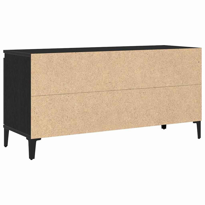 Cabinet TV Negru 102 x 35 x 50 cm Lemn compozit - WALTI WALTI
