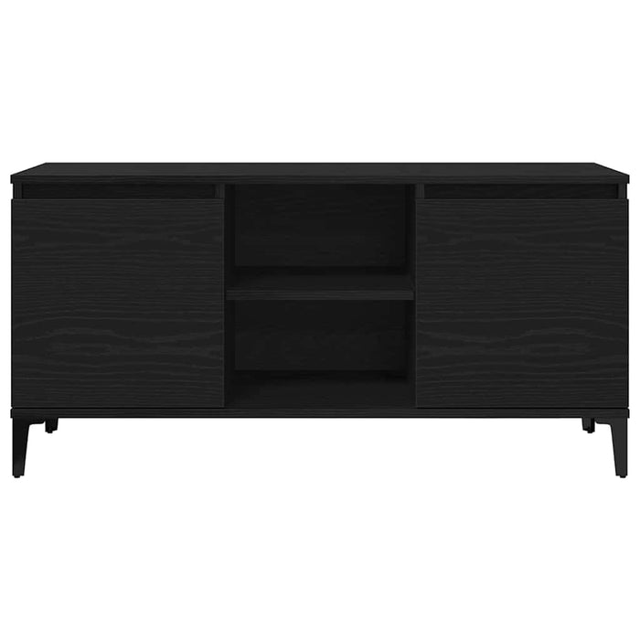 Cabinet TV Negru 102 x 35 x 50 cm Lemn compozit - WALTI WALTI