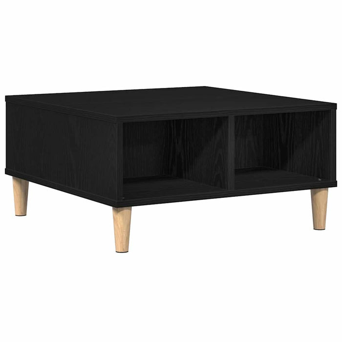 Masă de cafea Stejar negru 60 x 60 x 30 cm Lemn compozit - WALTI WALTI