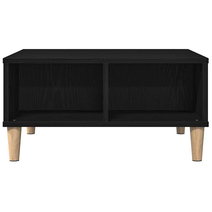 Masă de cafea Stejar negru 60 x 60 x 30 cm Lemn compozit - WALTI WALTI