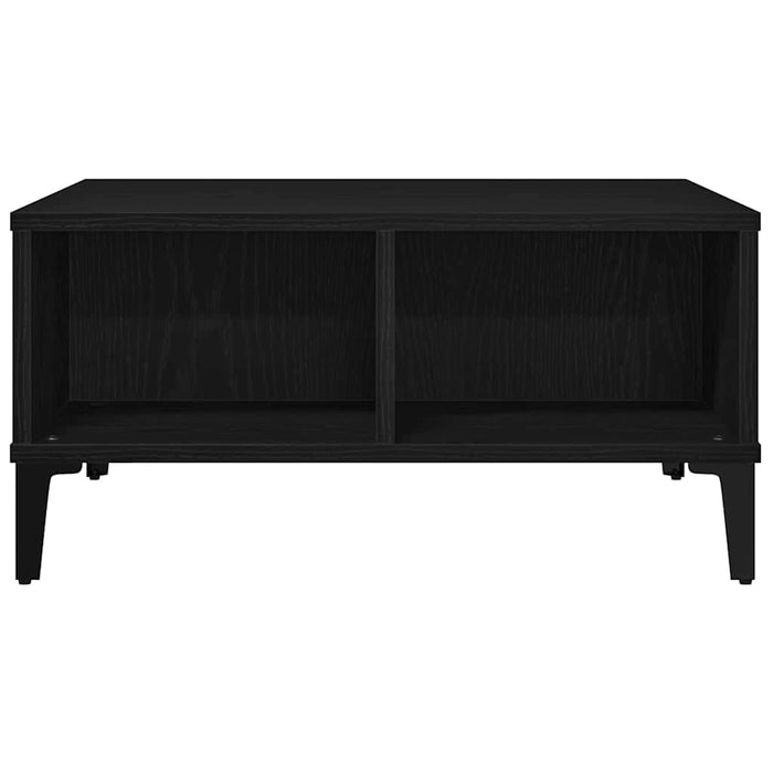 Masă de cafea Stejar negru 60 x 60 x 30 cm Lemn compozit - WALTI WALTI