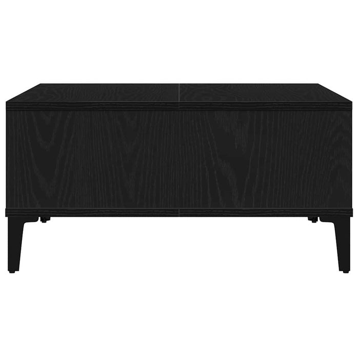 Masă de cafea Stejar negru 60 x 60 x 30 cm Lemn compozit - WALTI WALTI