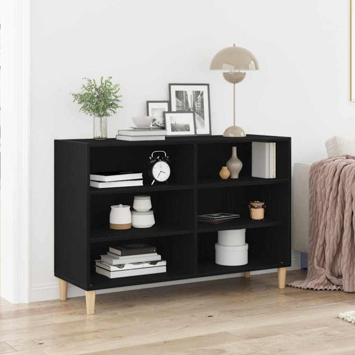 Bufet Stejar negru 103.5 x 35 x 70 cm Lemn compozit - WALTI WALTI