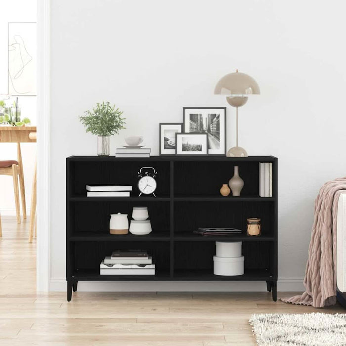 Bufet Negru 103.5 x 35 x 70 cm Lemn compozit - WALTI WALTI
