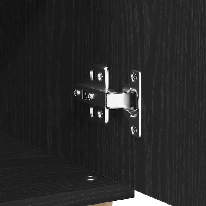 Bufet Negru 60 x 35 x 70 cm Lemn compozit - WALTI WALTI