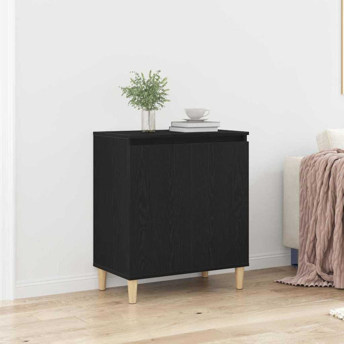 Bufet Negru 60 x 35 x 70 cm Lemn compozit - WALTI WALTI