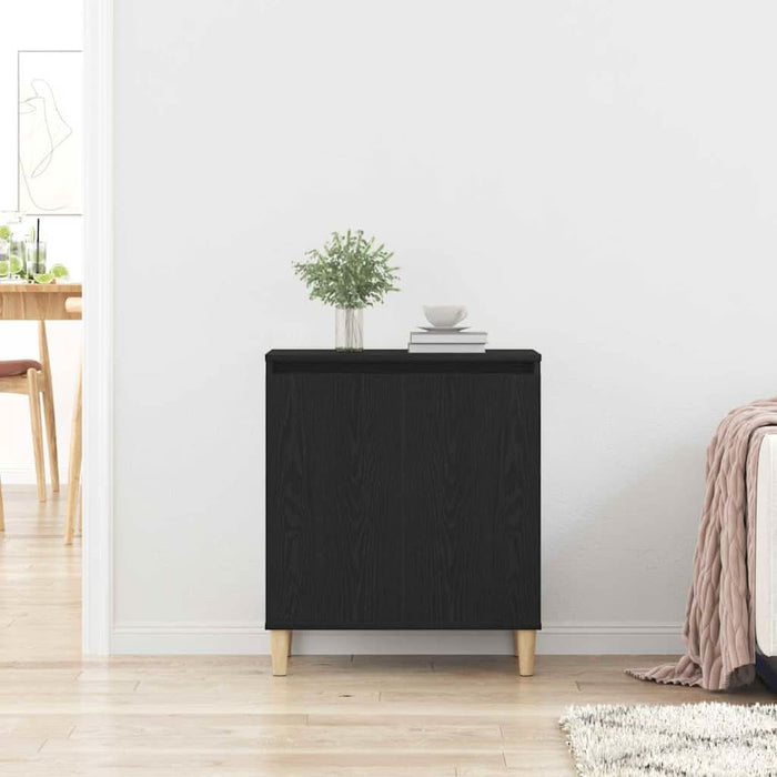 Bufet Negru 60 x 35 x 70 cm Lemn compozit - WALTI WALTI