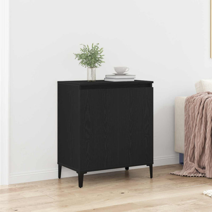 Bufet Stejar Negru 60 x 35 x 70 cm Lemn compozit - WALTI WALTI