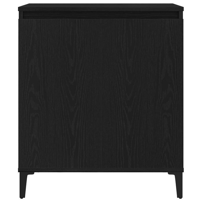 Bufet Stejar Negru 60 x 35 x 70 cm Lemn compozit - WALTI WALTI