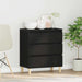 Buffet cu sertar Stejar Negru 60 x 35 x 70 cm Lemn compozit - WALTI WALTI