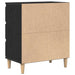Buffet cu sertar Stejar Negru 60 x 35 x 70 cm Lemn compozit - WALTI WALTI