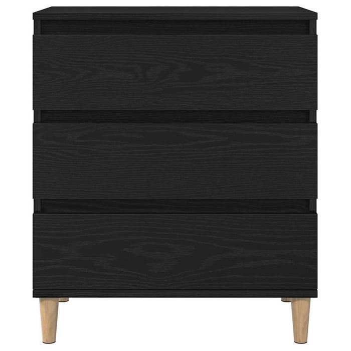 Buffet cu sertar Stejar Negru 60 x 35 x 70 cm Lemn compozit - WALTI WALTI