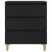 Buffet cu sertar Stejar Negru 60 x 35 x 70 cm Lemn compozit - WALTI WALTI