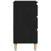Buffet cu sertar Stejar Negru 60 x 35 x 70 cm Lemn compozit - WALTI WALTI