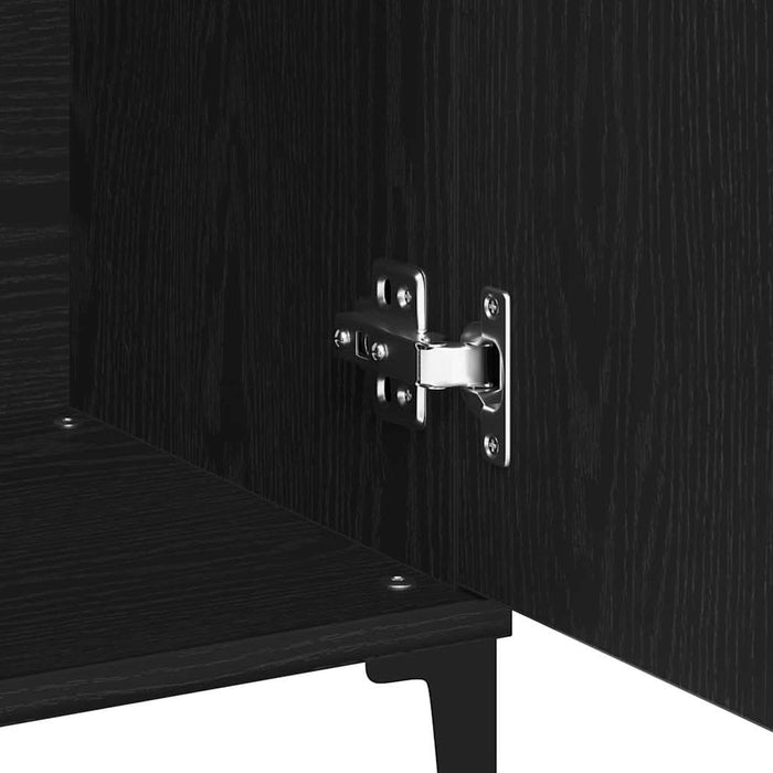 Bufet cu sertar Stejar Negru 104 x 35 x 70 cm Lemn compozit - WALTI WALTI