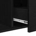 Bufet cu sertar Stejar Negru 104 x 35 x 70 cm Lemn compozit - WALTI WALTI