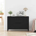 Bufet cu sertar Stejar Negru 104 x 35 x 70 cm Lemn compozit - WALTI WALTI