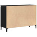 Bufet cu sertar Stejar Negru 104 x 35 x 70 cm Lemn compozit - WALTI WALTI
