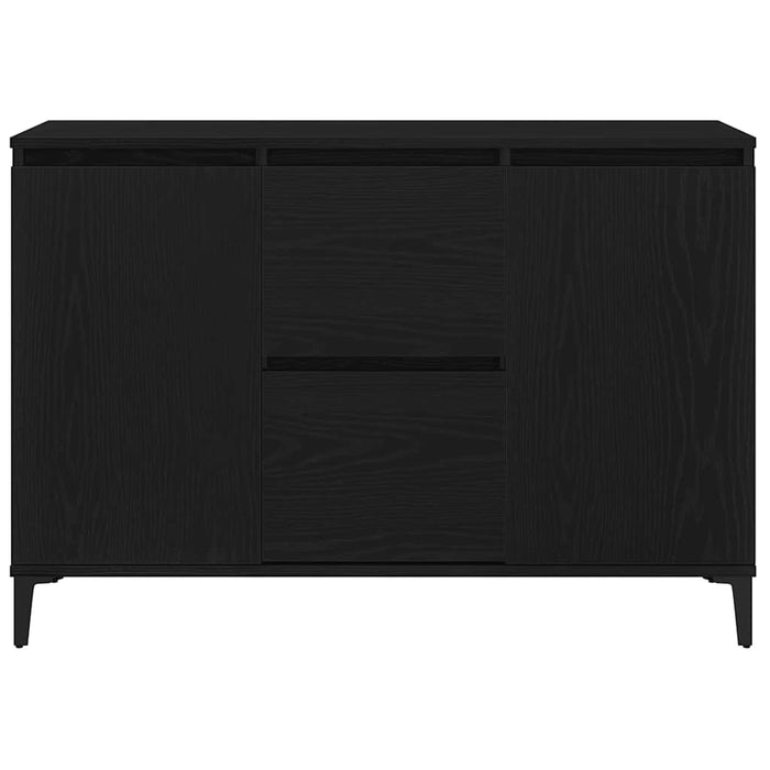 Bufet cu sertar Stejar Negru 104 x 35 x 70 cm Lemn compozit - WALTI WALTI
