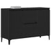Bufet cu sertar Stejar Negru 104 x 35 x 70 cm Lemn compozit - WALTI WALTI