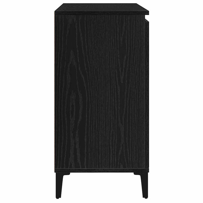 Bufet cu sertar Stejar Negru 104 x 35 x 70 cm Lemn compozit - WALTI WALTI