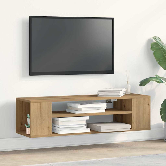 Cabinet TV Bej 100 x 30 x 26.5 cm Lemn compozit - WALTI WALTI