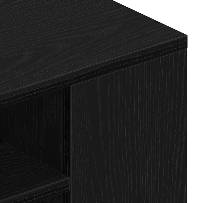 Cabinet TV Negru 100 x 30 x 26.5 cm Lemn compozit - WALTI WALTI