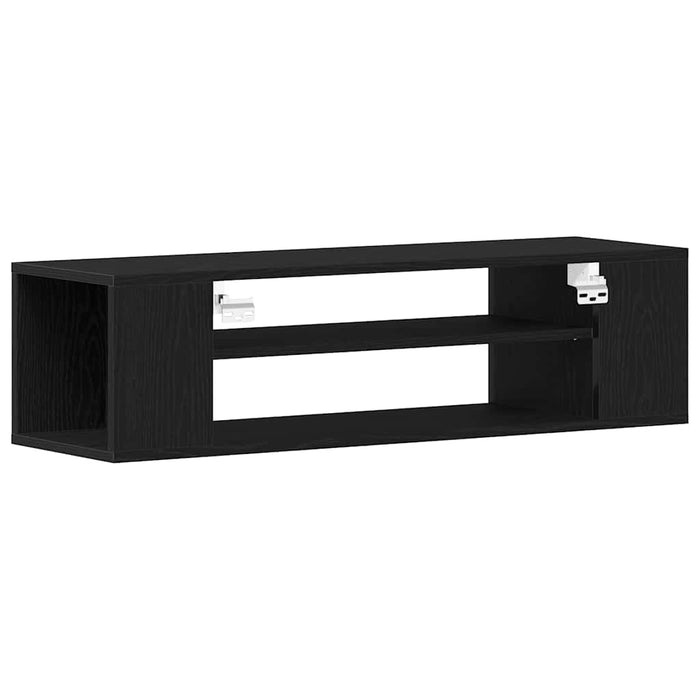 Cabinet TV Negru 100 x 30 x 26.5 cm Lemn compozit - WALTI WALTI