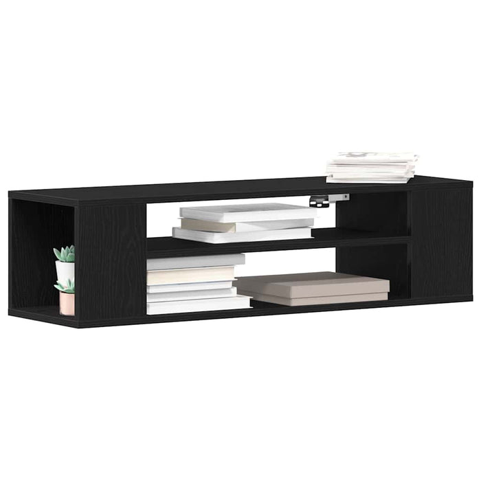 Cabinet TV Negru 100 x 30 x 26.5 cm Lemn compozit - WALTI WALTI