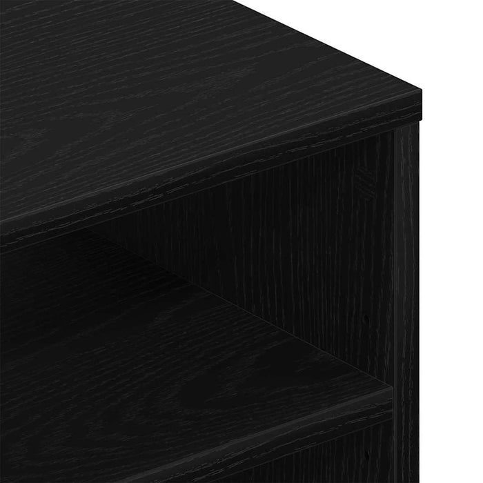Raft de perete Stejar Negru 102 x 30 x 29 cm Lemn compozit - WALTI WALTI