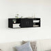 Raft de perete Stejar Negru 102 x 30 x 29 cm Lemn compozit - WALTI WALTI