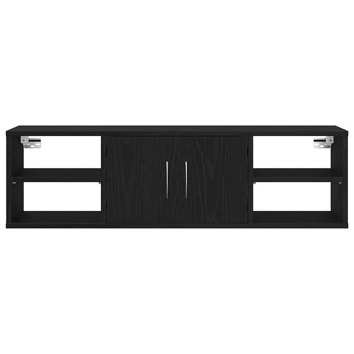 Raft de perete Stejar Negru 102 x 30 x 29 cm Lemn compozit - WALTI WALTI