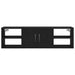 Raft de perete Stejar Negru 102 x 30 x 29 cm Lemn compozit - WALTI WALTI