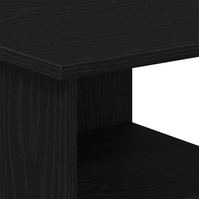 Dulap lateral Negru 35 x 35 x 55 cm Lemn compozit - WALTI WALTI
