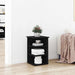 Dulap lateral Negru 35 x 35 x 55 cm Lemn compozit - WALTI WALTI