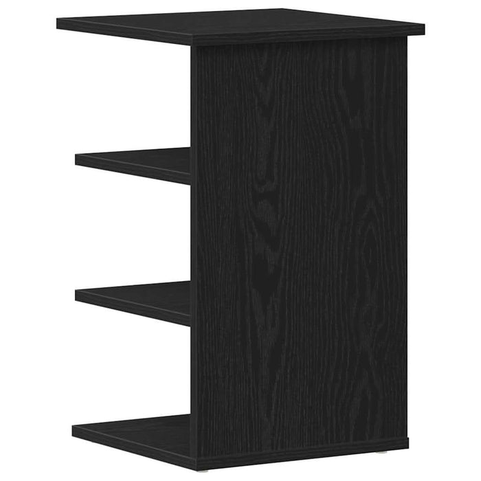 Dulap lateral Negru 35 x 35 x 55 cm Lemn compozit - WALTI WALTI