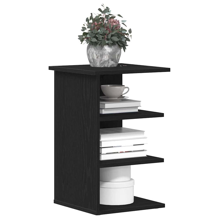 Dulap lateral Negru 35 x 35 x 55 cm Lemn compozit - WALTI WALTI