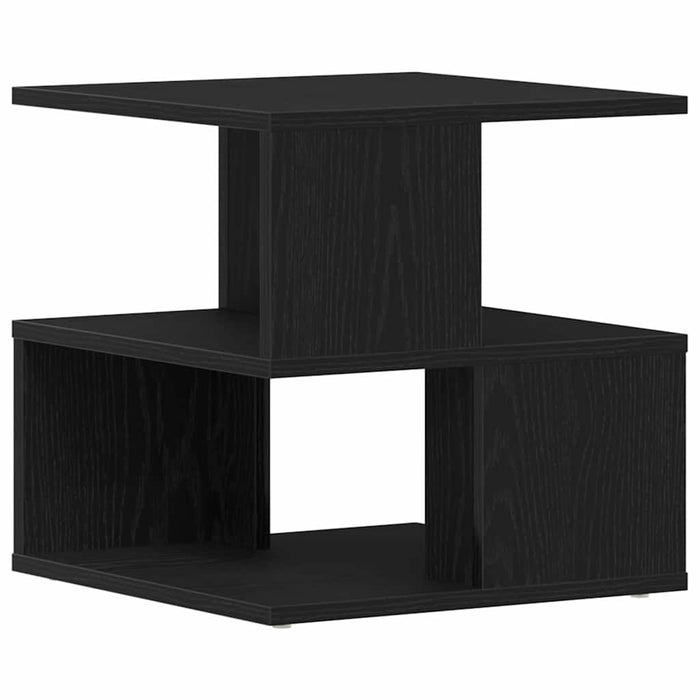 Masă laterală Stejar Negru 40 x 40 x 40 cm Lemn prelucrat - WALTI WALTI