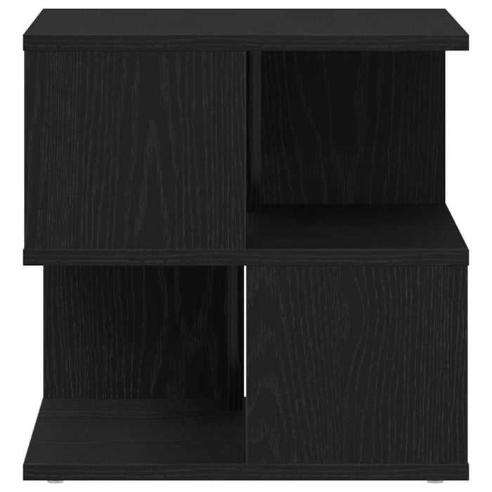 Masă laterală Stejar Negru 40 x 40 x 40 cm Lemn prelucrat - WALTI WALTI