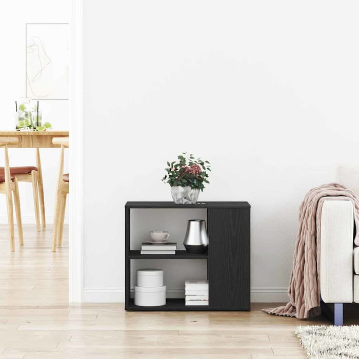 Bufet Negru 60 x 30 x 50 cm Lemn compozit - WALTI WALTI