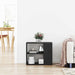 Bufet Negru 60 x 30 x 50 cm Lemn compozit - WALTI WALTI