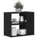 Bufet Negru 60 x 30 x 50 cm Lemn compozit - WALTI WALTI