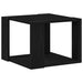 Masă de cafea Stejar negru 40 x 40 x 30 cm Lemn compozit - WALTI WALTI