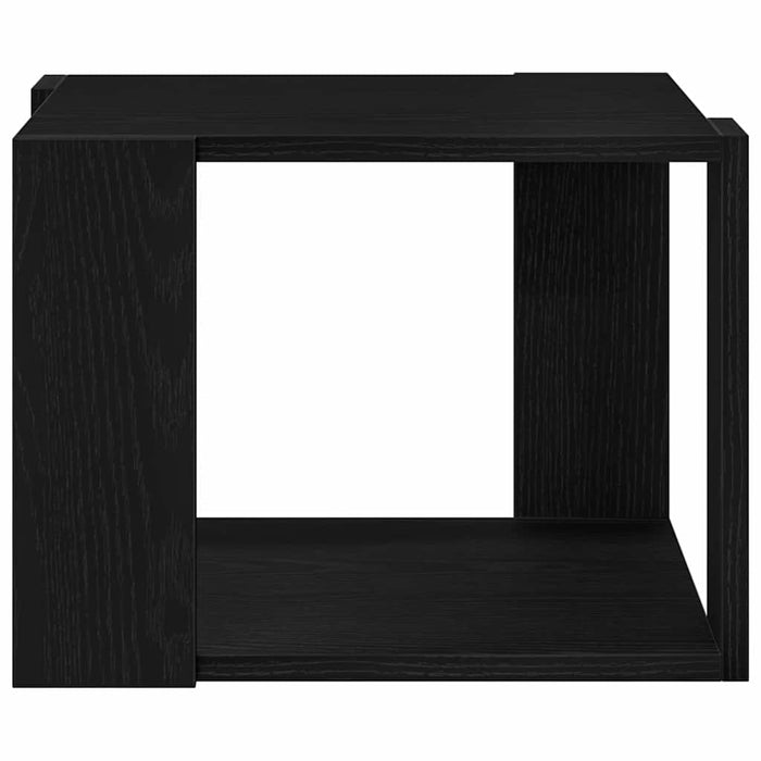 Masă de cafea Stejar negru 40 x 40 x 30 cm Lemn compozit - WALTI WALTI