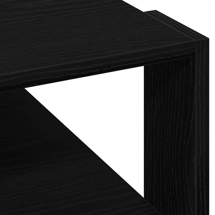 Masa de Cafea Stejar negru 59,5 x 59,5 x 40 cm Lemn compozit - WALTI WALTI