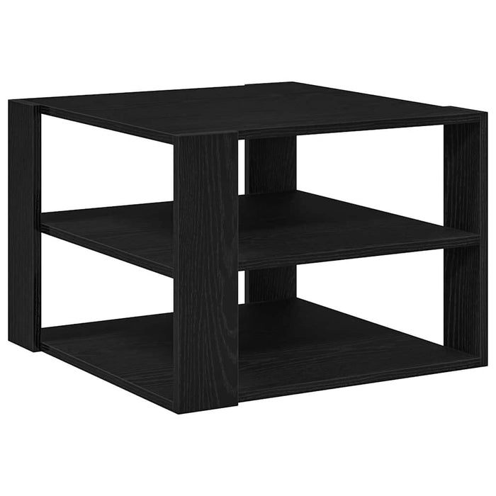 Masa de Cafea Stejar negru 59,5 x 59,5 x 40 cm Lemn compozit - WALTI WALTI